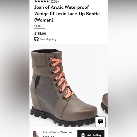 Sorel Joan of Artic Wedge III Lexie  brand new 9.5 - Picture 6 of 6